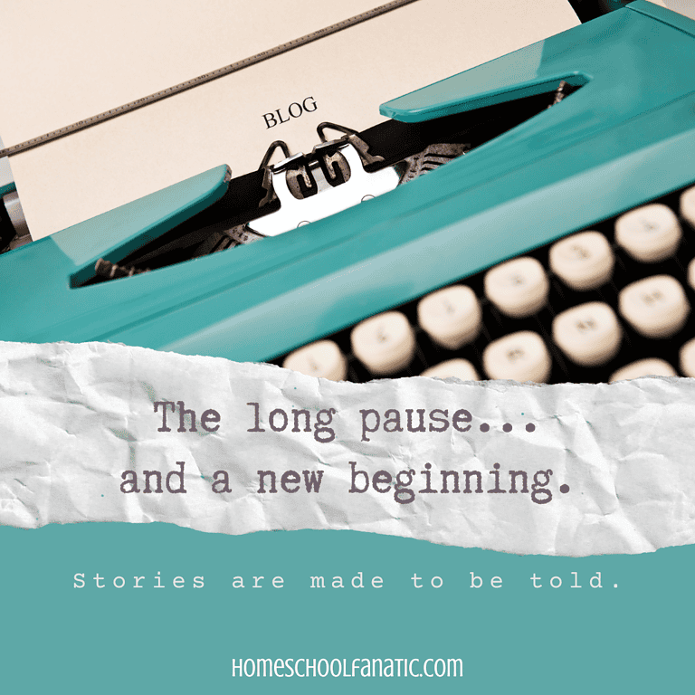 Why I Paused My Homeschooling Blog